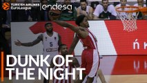Endesa Dunk of the Night: Shaq McKissic, Olympiacos Piraeus