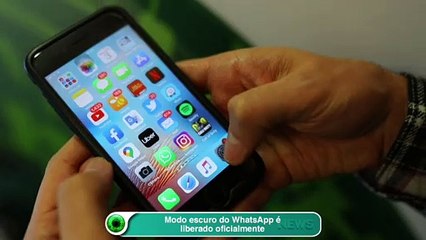 Modo escuro do WhatsApp é liberado oficialmente