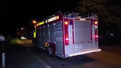 Central de aquecimento de gás tem princípio de incêndio e Corpo de Bombeiros é mobilizado