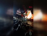 İstanbul'da gemi kazası! İki gemi çarpıştı