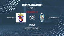 Previa partido entre CD Illescas y CD Madridejos Jornada 27 Tercera División