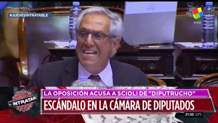 jubilación de privilegio: escándalo en diputados por la presencia de Scioli