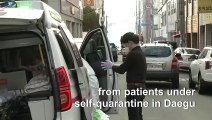 Disinfection in Daegu as virus cases soar in South Korea