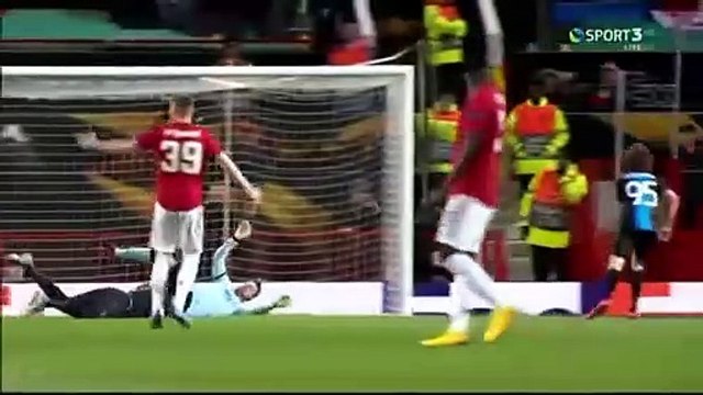 شاهد ملخص وأهداف مباراة مانشيستر يونايتد وكلوب بروج اليوم (5-0)