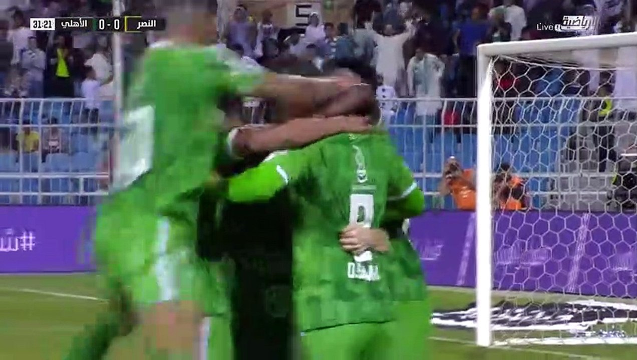 ملخص أهداف مباراة النصر 2-2 الأهلي - الجولة 20 -
