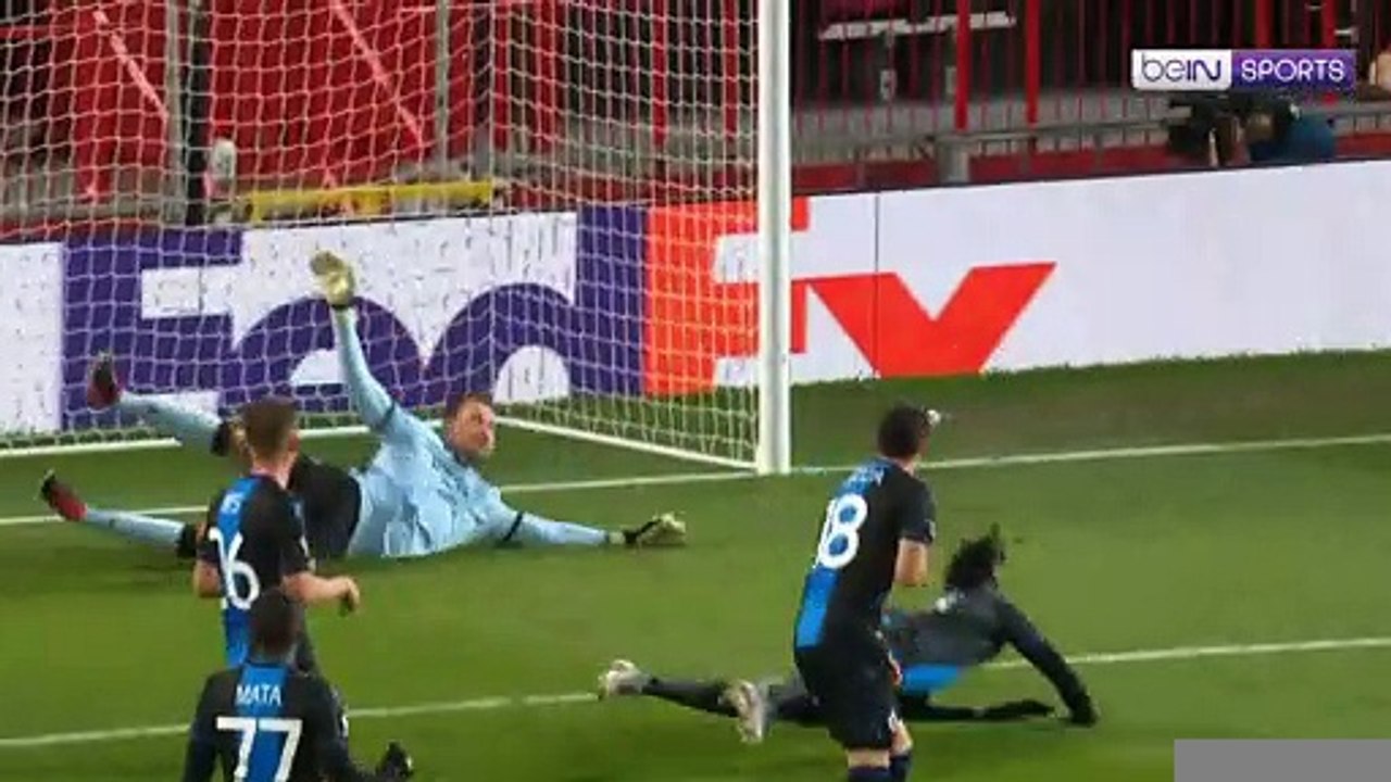 Manchester United 5-0 Club Brugge | Europa League 19/20 Match Highlights