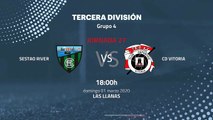 Previa partido entre Sestao River y CD Vitoria Jornada 27 Tercera División