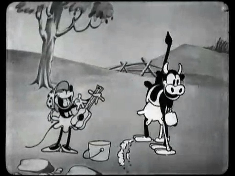 Mickey Mouse - The Plowboy  (1929)