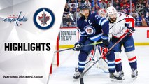 NHL Highlights | Capitals @ Jets 2/27/20