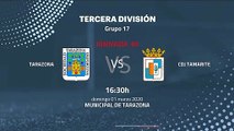 Previa partido entre Tarazona y CDJ Tamarite Jornada 30 Tercera División