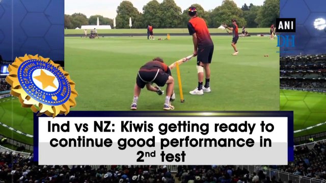 Ind vs NZ: Kiwis getting ready to continue good performance in 2nd test