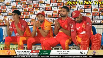 PSL 5 ,2020 Match 9 Islamabad Uniteds vs Quatta Galadiaters Full Match highlights..