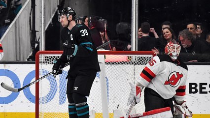 Logan Couture buries one-timer for OT winner