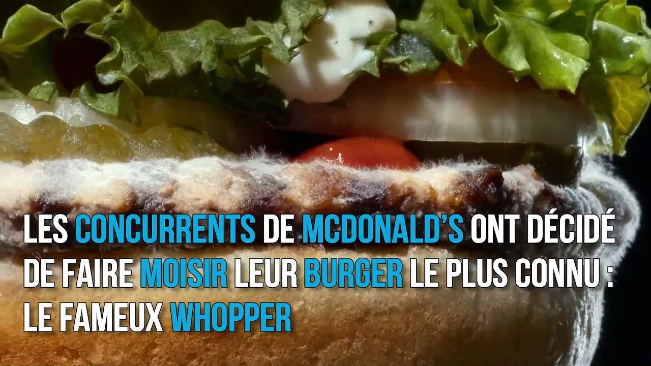 Mais pourquoi Burger King fait-il moisir son Whopper dans sa nouvelle pub