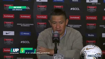 LUP: "No jugamos a nada": Ignacio Ambriz