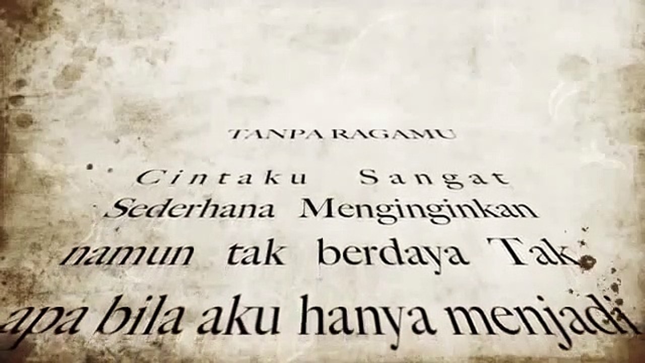 Joshua March - Tanpa Ragamu (Official Lirik)