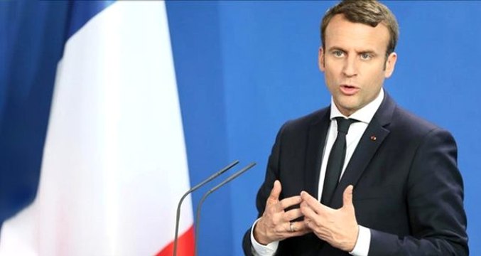 Fransa Cumhurbaşkanı Macron: Esed rejiminin düzenlediği saldırılar insani bir skandal
