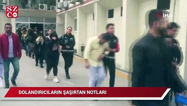 Dolandırıcıların notları şaşırttı: Çok mal, iptal dolandırıcı olduğumuzu anladı