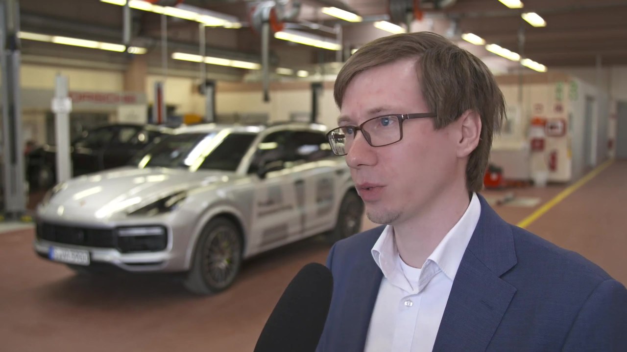 Porsche Autonomes Fahren in der Werkstatt - Alexander Haas
