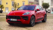 The new Porsche Macan GTS Design in Carmine Red