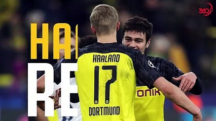 قصة جميلة بين هالاند وريينا في دورتموند
