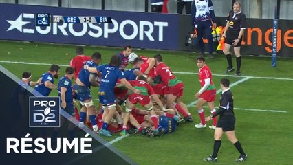 PRO D2 - Résumé Grenoble-Biarritz: 13-13 - J22 - Saison 2019/2020