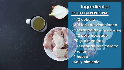 Receta de pollo en pepitoria fácil y casera | QueApetito