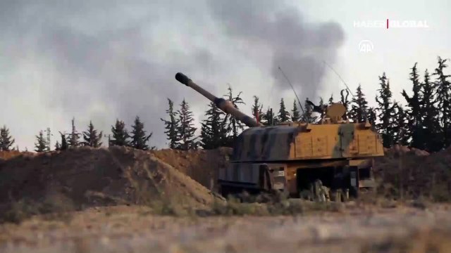 Rejim hedefleri obüs atışları ile vuruldu