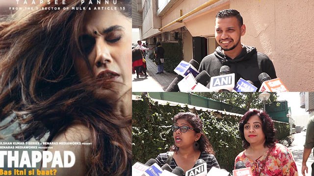 Thappad Public Review: Taapsee Pannu | Pavail Gulati | Kumud Mishra | Anubhav Sinha | FilmiBeat