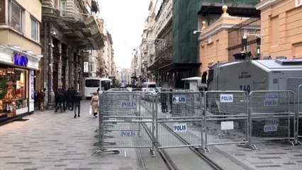 Rusya Konsolosluğu önünde güvenlik önlemi alındı