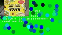 Review  Schlank mit Darm Kalender 2019 Wandkalender: Tolle Rezepte und Wissenswertes rund um den