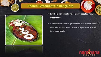 Craving spicy food? Make way to the king of Andhra Restaurants in Bangalore!