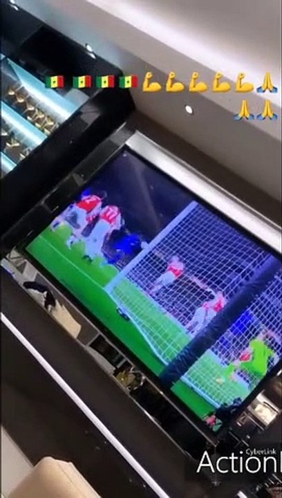 Sadio Mané jubile après le but de Pape Abdou Cissé