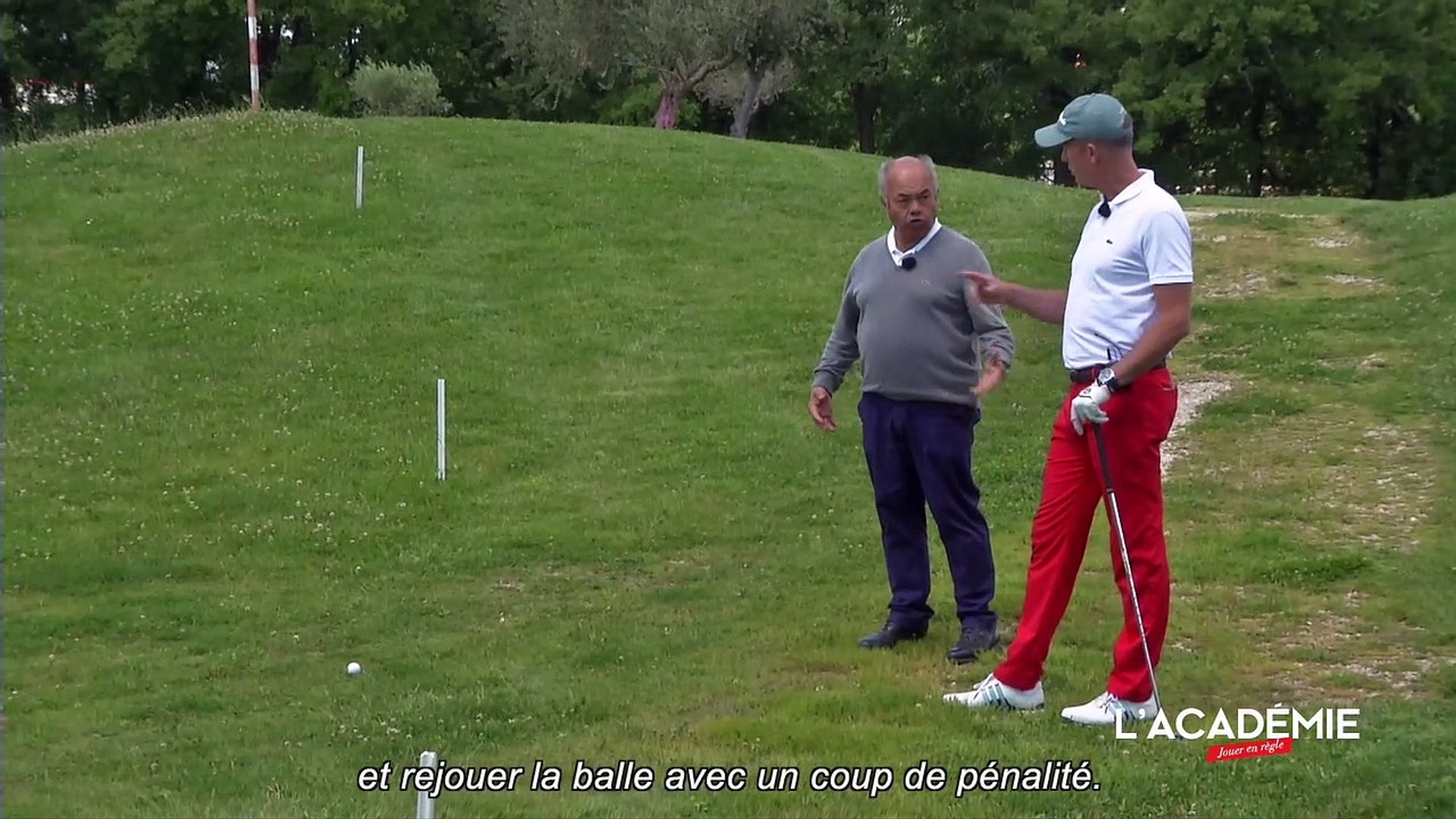 Règles de Golf : le hors limites - Vidéo Dailymotion
