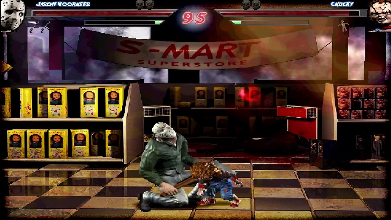 JASON VOORHEES IS THE HORROR KING! - Terrordrome (Fighting Game) Part 1