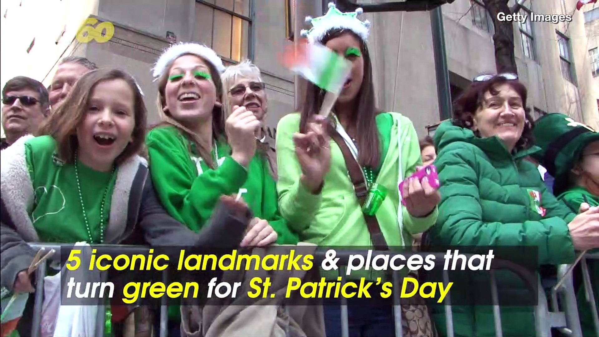 ⁣5 Iconic Landmarks and Places That Turn Green for St. Patrick’s Day