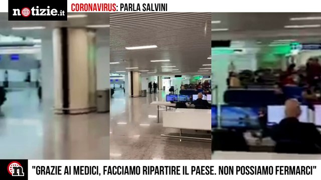 Coronavirus, parla Salvini I nostri medici sono eroi | Notizie.it