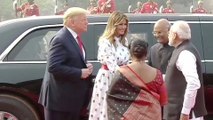WATCH: Donald Trump receives Guard of Honour