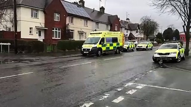 East Midlands Ambulance Service (EMAS) has been called to an ongoing incident in Kenmuir Avenue, in Kingsley.