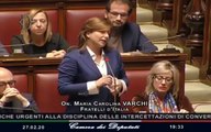 Varchi - Dichiarazione di voto su Dl intercettazioni (27.02.20)