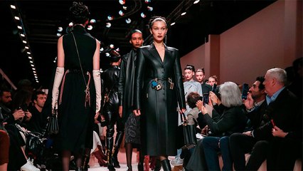 فيديو لعرض فندي الذي يحتفي بالسيدة الرقيقة والجذّابة في آن