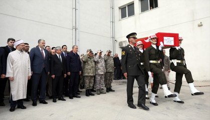 İdlib'de şehit olan askerlerimizden beşinin naaşı memleketine gönderildi