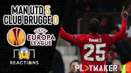 Reactions | Man Utd 5-0 Club Brugge: Are United now favourites to win the Europa League?