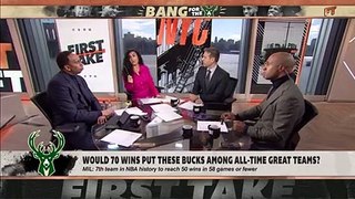 There's so much hate for the Bucks in that cup Jay Williams calls out Stephen A. First Take
