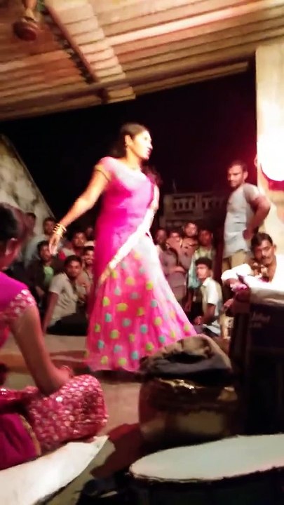 Recording dance in Village | Traditional dance | Telugu Recording dance_Full-HD