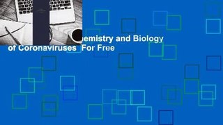 Full E-book  Biochemistry and Biology of Coronaviruses  For Free