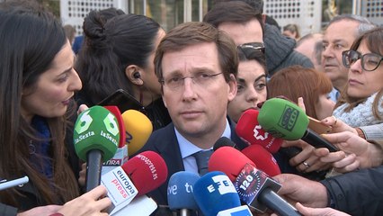 Almeida comenta la ausencia de la ultraderecha en el minuto de silencio