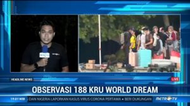 188 WNI di Pulau Sebaru Kecil Jalani Pemeriksaan Kesehatan Menyeluruh