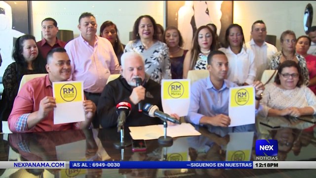 Inscripción de partido Martinelli - Nex Noticias