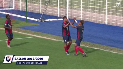 Le parcours de Nicholas Gioacchini depuis son arrivée au SMCaen en Juillet 2018